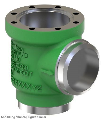 Gehäuse 80 D ANG, Eck o. Einsatz Danfoss, PS140, DIN-Schweiß