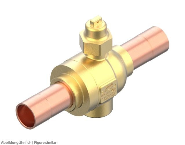 Kugelabsperrventil GBCT 18s 3/4" löt ODF CO2, ohne Schraderventil, max.140 bar