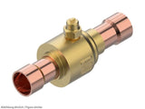 Kugelabsperrventil GBCT 42s 1-5/8" löt CO2, ohne Schraderventil,max.140 bar,ODF