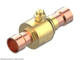 Kugelabsperrventil GBCT 54s 2-1/8" löt CO2, ohne Schraderventil,max.140 bar,ODF