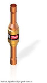 Rückschlagventil Danfoss NRVH10s v2,10mm Durchgang löt, delta p 0,2bar, PS49 bar