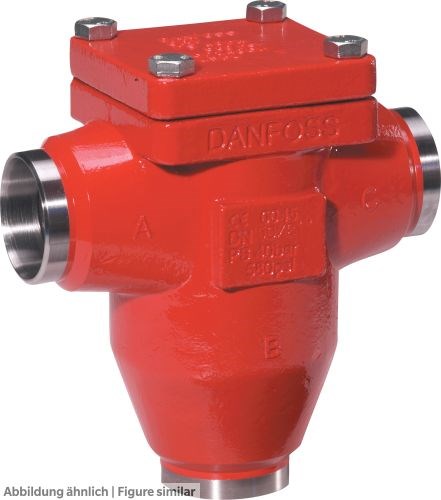 3-Wege Ölregelventil ORV DN40 H2, PS40 mit Dichtung, o. Th.-Element,DIN-Schweiß
