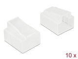 Delock Staubschutz für RJ45 Stecker 10 Stück transparent