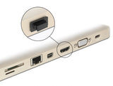 Delock Staubschutz für HDMI-A Buchse mit Griff 10 Stück schwarz