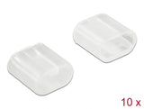 Delock Staubschutz für Lightning™ Stecker 10 Stück transparent