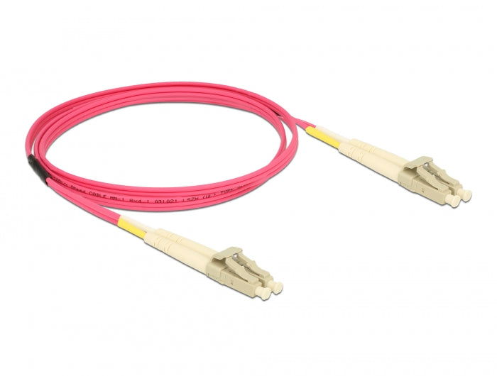 Delock Kabel Lichtwellenleiter LC > LC Multimode OM4 2 m