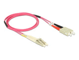 Delock Kabel Lichtwellenleiter LC > SC Multimode OM4 1 m