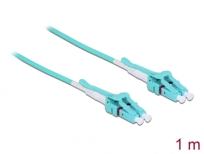 Delock Kabel Lichtwellenleiter LC > LC Multimode OM3 Uniboot 1 m