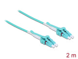 Delock Kabel Lichtwellenleiter LC > LC Multimode OM3 Uniboot 2 m