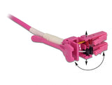 Delock Kabel Lichtwellenleiter LC > LC Multimode OM4 Uniboot 1 m
