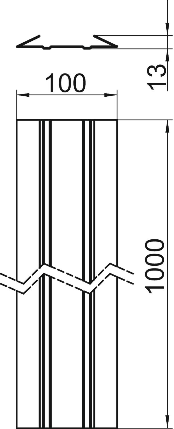 Bodenschiene BETTERMANN Zubehör flex LF-System