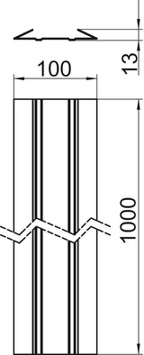 Bodenschiene BETTERMANN Zubehör flex LF-System