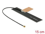 Delock LTE Antenne I-PEX Inc., MHF® I Stecker 0,5 - 2,0 dBi 1.13 15 cm PCB intern Klebemontage