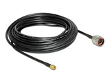 Delock Antennenkabel N Stecker > SMA Stecker CFD200 10 m low loss