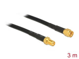 Delock Antennenkabel RP-SMA Stecker > RP-SMA Buchse CFD/RF200 3 m low loss