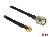 Delock Antennenkabel TNC Stecker > SMA Stecker RG-58 C/U 10 m