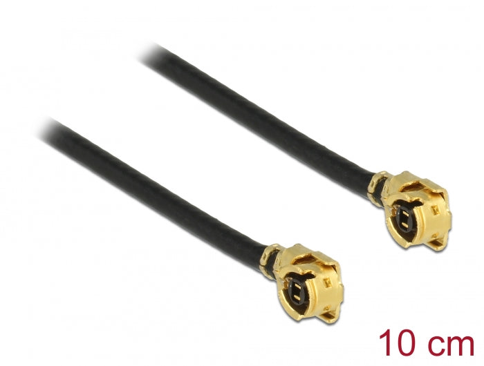 Delock Antennenkabel I-PEX Inc., MHF® I Stecker zu I-PEX Inc., MHF® I Stecker 1,13 10 cm