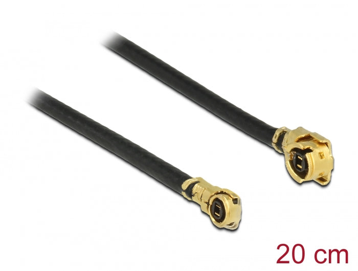 Delock Antennenkabel I-PEX Inc., MHF® I Stecker zu I-PEX Inc., MHF® 4L Stecker 1,13 20 cm