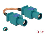 Delock Antennenkabel FAKRA Z Stecker > FAKRA Z Stecker RG-316 10 cm
