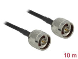 Delock Antennenkabel N Stecker zu N Stecker LMR195 10 m low loss