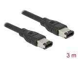 Delock Kabel FireWire 6 Pin Stecker > 6 Pin Stecker 3 m
