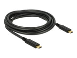 Delock USB 2.0 Kabel Type-C zu Type-C 3 m PD 5 A E-Marker
