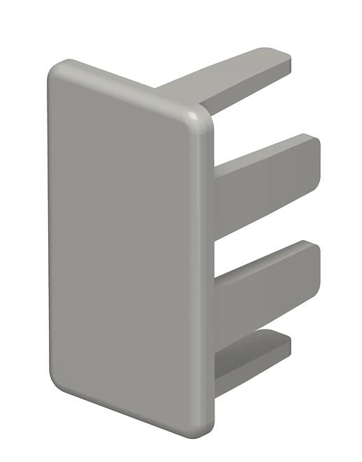 BETTERMANN Endstück LF-K 15x30mm li/re WDK HE15030GR Kst stgr RAL7030 unbeh