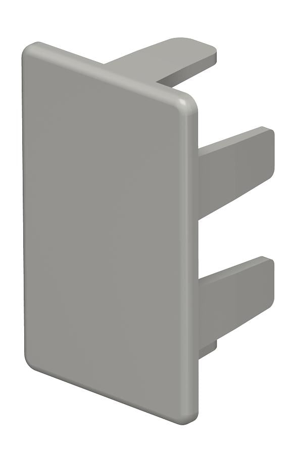 BETTERMANN Endstück LF-K 25x40mm li/re WDK HE25040GR Kst stgr RAL7030 unbeh