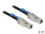 Delock Kabel Mini SAS HD SFF-8644 > Mini SAS HD SFF-8644 2 m