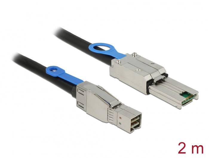 Delock Kabel Mini SAS HD SFF-8644 > Mini SAS SFF-8088 2 m