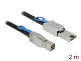 Delock Kabel Mini SAS HD SFF-8644 > Mini SAS SFF-8088 2 m
