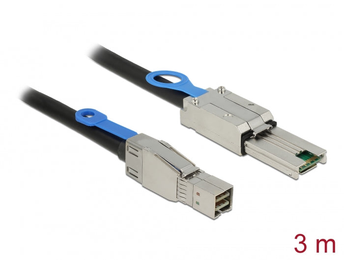 Delock Kabel Mini SAS HD SFF-8644 > Mini SAS SFF-8088 3 m
