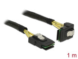 Delock Kabel Mini SAS SFF-8087 > Mini SAS SFF-8087 gewinkelt 1 m