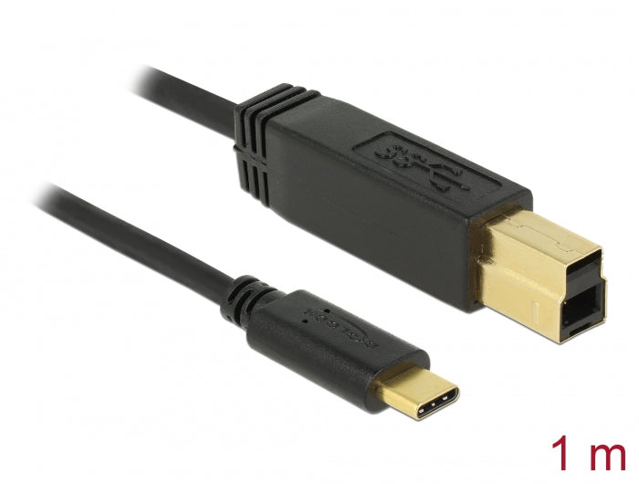 Delock USB 10 Gbps Kabel USB Type-C™ zu Typ-B 1 m