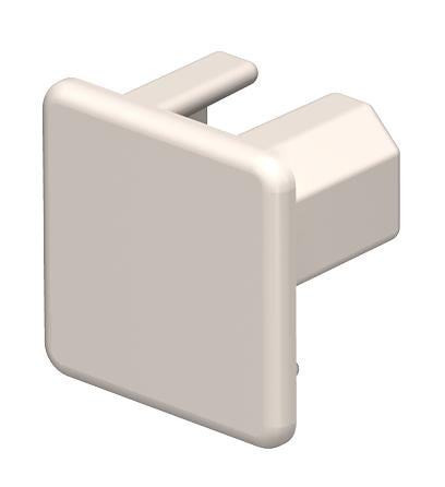 BETTERMANN Endstück LF-K 18x17mm li/re WDK HE20020CW Kst cws RAL9001 unbeh