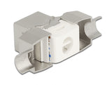 Delock Keystone Modul RJ45 Buchse zu LSA Cat.6A werkzeugfrei geschirmt