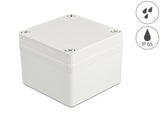 Delock Installationsgehäuse IP65 wasserdicht 100 x 100 x 75 mm grau