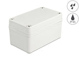 Delock Installationsgehäuse IP65 wasserdicht 130 x 80 x 70 mm grau