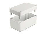 Delock Installationsgehäuse IP65 wasserdicht 130 x 80 x 70 mm grau