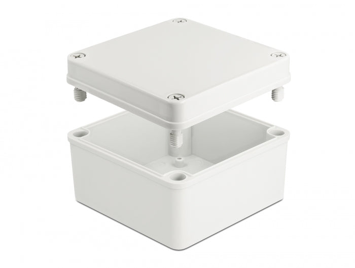 Delock Installationsgehäuse IP65 wasserdicht 125 x 125 x 75 mm grau