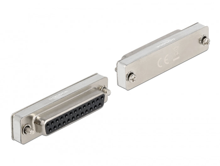 Delock RS-232/422/485 Loopback Adapter mit DB25 Buchse