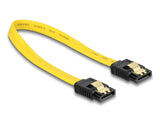 Delock SATA 6 Gb/s Kabel 20 cm gelb