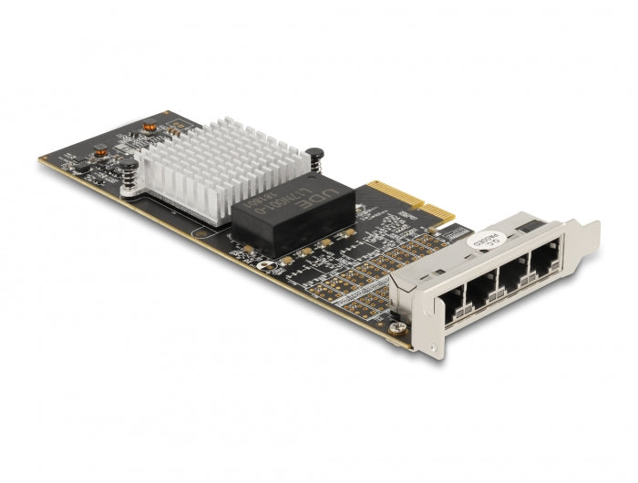 Delock PCI Express x4 Netzwerkkarte Gigabit LAN 4 x RJ45 i350