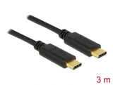 Delock USB 2.0 Kabel Type-C zu Type-C 3 m 3 A