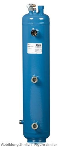 Ölsammelbehälter OSA-6-CDM, 60bar -10/+100°C, 2x ø10, 5/8" und 1/2"NPT