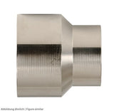 Absatznippel 2-5/8"/66,7mm(a) x 64mm(i) löt, Stahl