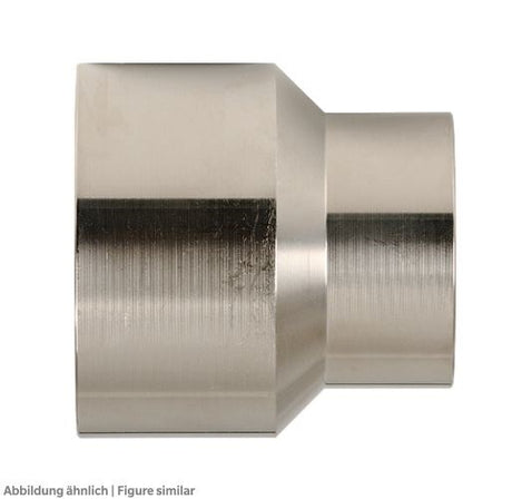 Absatznippel 2-5/8"/66,7mm(a) x 64mm(i) löt, Stahl