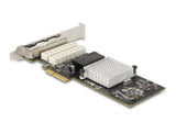 Delock PCI Express x4 Netzwerkkarte Gigabit LAN 4 x RJ45 Port Bypass i350