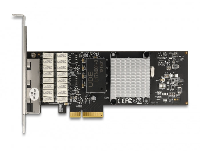 Delock PCI Express x4 Netzwerkkarte Gigabit LAN 4 x RJ45 Port Bypass i350