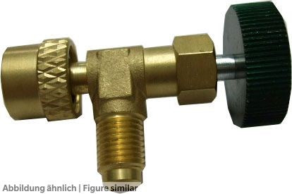 Schraderventil-Durchgangsöffner A-33410 7/16" UNF aussen, lose Mutter 1/2" UNF